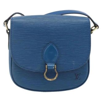 Louis Vuitton Pre-owned Vintage Schoudertas - Dames - Pre-owned - Blauw - Maat: ONE Size Leer