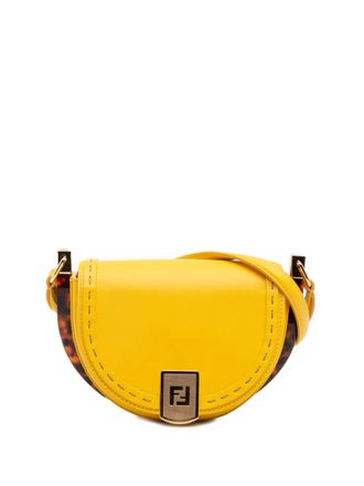 Fendi 2010-2025 Leather Moonlight crossbody bag - women - Calf Leather - One Size - Yellow