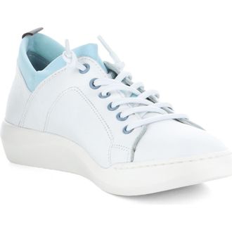 FLY London Softinos by Fly London Bonn Sneaker in 007 White Smooth Leather at Nordstrom Rack, Size 6-6.5Us / 37Eu