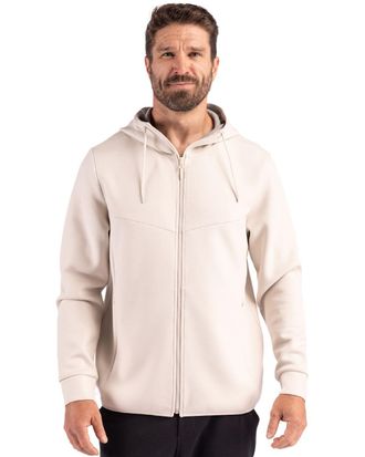Clique Haven Recycled Mens Full Zip Hooded Sweatshirt