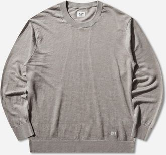 C.P. Company Men s Flax Crewneck Sweater Dove