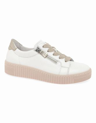 Gabor Womens Wisdom Womens Casual Shoes - White - Size: 2.5