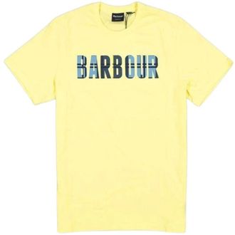 Barbour Hombre, Camisetas, Amarillo, Talla: M
