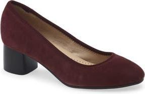 Earth Rellia Block Heel Pump in Dark Red at Nordstrom Rack, Size 6.5