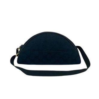 Gucci Pre-owned GG Canvas Leren Mini Handtas - Dames - Pre-owned - Zwart - Maat: ONE Size Leer