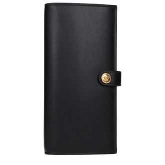 Versace Black Leather Womens Wallet