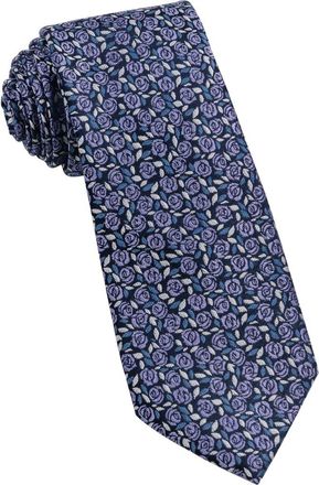 W.R.K Floral Silk Tie in Lilac at Nordstrom