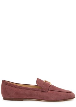 Tod's Suede Loafers - Taupe - 37 (IT37/ UK4)