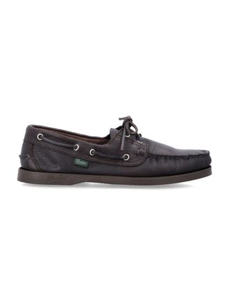 Paraboot Maroon Solid Lace Ups
