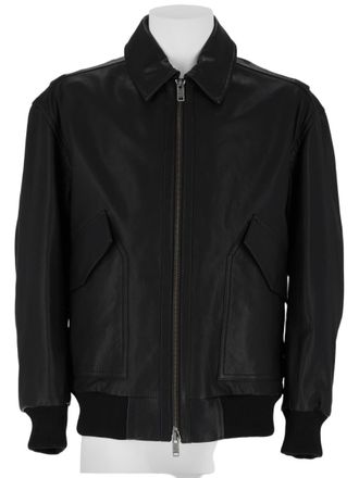 BOSS Josual Sleek Goat Leather Jacket