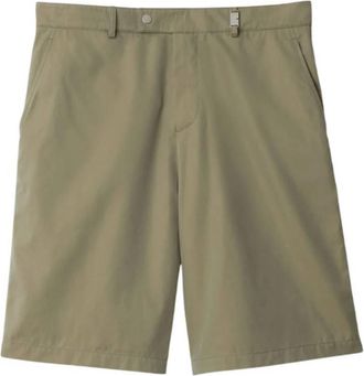 Burberry Cotton Chino Tailored Shorts, Brand Size 54 ( Waist Size 37.4 )