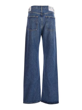 A Gold E Regenerative Cotton Blend Jeans - Blue
