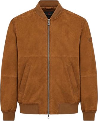 Peuterey Bomber Jodie Suede SH - - Jackets - Uomo - Marrone - L