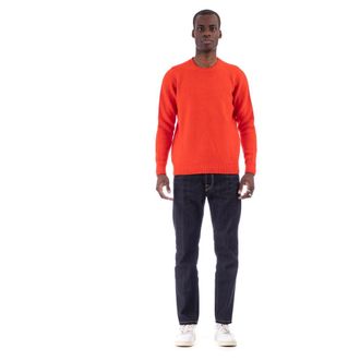 Drumohr Maglia Girocollo - male - Drumohr - Round-neck Knitwear - Red - L - Knitwear