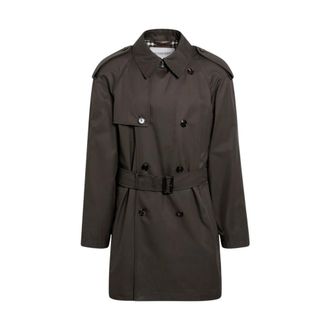Burberry Trench Coats - Heren - Trenchcoats - Bruin - M - Jassen