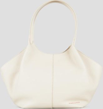 Alexander Smith Rachel Medium shoulder bag in ivory tumbled leather