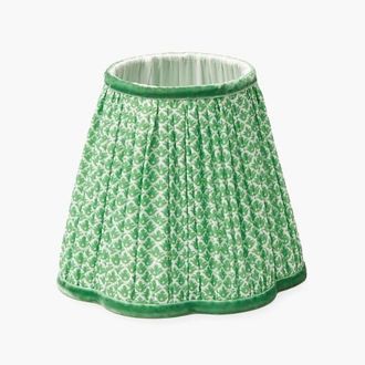 Mrs. Alice Lotus Lampshade in Green at Nordstrom