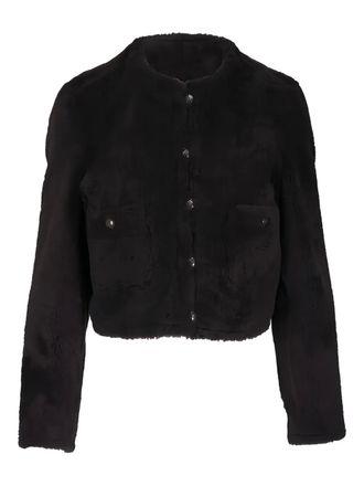 Dorothee Schumacher reversible shearling jacket - Black