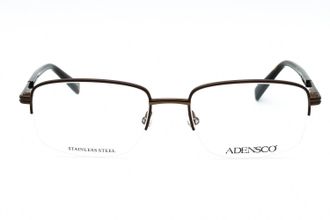 ADENSCO AD13104IN00 Metal Frame Eyeglasses - Brown