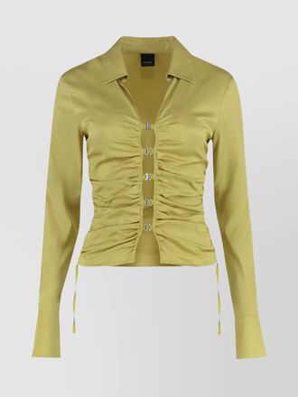 Pinko gathered shirt