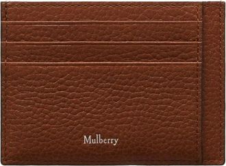 Mulberry Kaarthouder - Heren - Accessoires - Bruin - Maat: ONE Size Leer