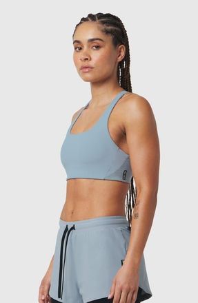 ASRV Lycra Hybrid Sports Bra in Light Sky at Nordstrom, Size X-Small