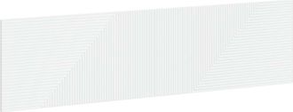 vidaXL Cabecero Montada En La Pared Haarlem Blanco Vidaxl