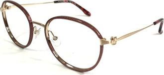 Bcbgmaxazria Womens Adelina Round Eyeglasses In Red