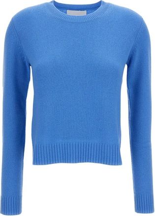 Lisa Yang Mable Sweater - Dames - Cashmere truien - Blauw - XS - Kasjmier - Truien & Vesten