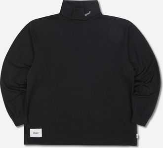Wtaps Men s Wide Neck Longsleeve Black