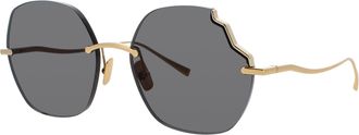 Face &agrave; Face Sunglasses Gray