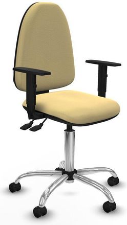 Piqueras y Crespo Piqueras Y Crespo Silla Ergon&oacute;mica Crema Oficina 2023