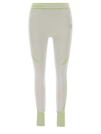 Casablanca Seamless Form-Fitting Ribbed Leggings
