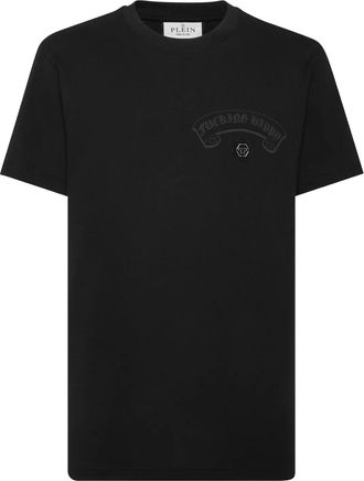 Philipp Plein T-shirt con logo - Nero