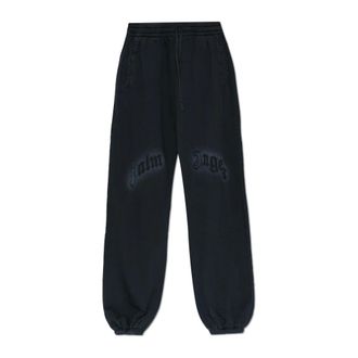 Palm Angels Pantalones de ch&aacute;ndal con logo - Trousers - Hombre - Negro - XL