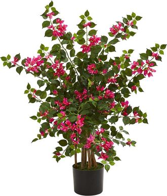 Nearly Natural Bougainvillea Artificial Tree