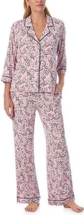 Sanctuary Floral Long Pajamas in Pink at Nordstrom Rack, Size X-Large