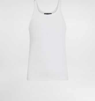 Dolce & Gabbana Canotta - Man T-shirts And Polos White 46
