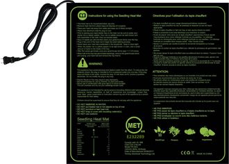 OEM Esterilla T&eacute;rmica Impermeable Para Plantas, Ideal Para La Germinaci&oacute;n, Acelera La Germinaci&oacute;n De Semillas Y Sirve Como Esterilla T&eacute;rmica Para Terrario