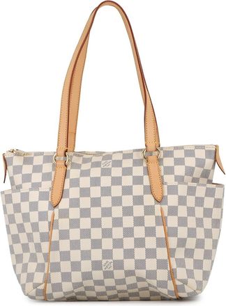 Louis Vuitton Damier Azur Beige Damier Azur Handbag Shoulder Bag Tote Bag (Pre-Owned)