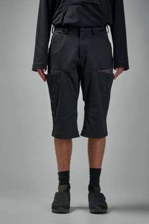 Kiko Kostadinov Inex Snap Shorts Honeycomb Polyester