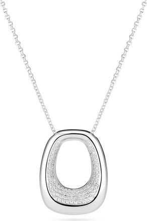 Sif Jakobs Jewellery Necklace Borsa in 925 Sterling Silver at Nordstrom, Size Large