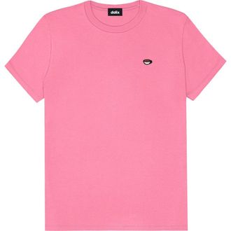 Dalix Womens Lil Coffee Jersey Tee in Charity Pink at Nordstrom, Size Medium