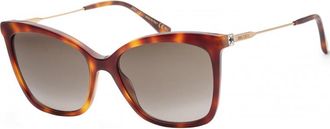 Jimmy Choo London Womens Macis 55 86 HA Sunglasses - Brown - One Size