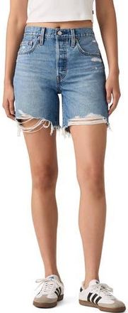 Levi's 501 Mid Thigh Denim Cutoff Shorts in Blow Big Horns at Nordstrom Rack, Size 25