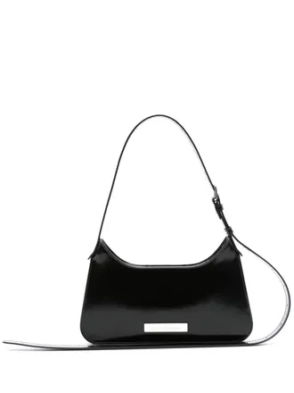 Acne Studios mini Platt shoulder bag - women - Polyurethane/Calf Leather/Polyester - OS - Black
