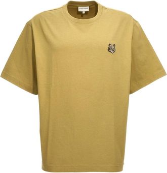 Maison Kitsun&eacute; Heren, Tops, Groen, Maat: XS Katoen