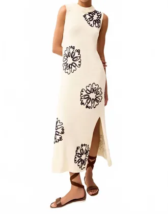 Marie Oliver Patricia Sleeveless Dress In Floret