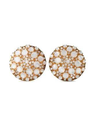 Pasquale Bruni 18K rose gold diamond earrings - Pink