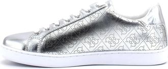 Guess Rosalia 8 Sneaker - Dames - Sneakers - Grijs - 35 EU - Leer - Schoenen
